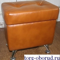 Банкетка (пуфик) в прихожую с сиденьем с ящиком, для обуви, для магазина, в спальню, мягкая, PF-072