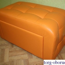 Банкетка (пуфик) с сиденьем в прихожую, для обуви, для магазина, в спальню, мягкая, PF-139