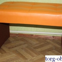 Банкетка (пуфик) с сиденьем скоба в прихожую, для магазина, в спальню, PF-181