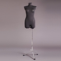 Манекен портновский женский (44-46) с бедром,нога металл. D-7(мет)