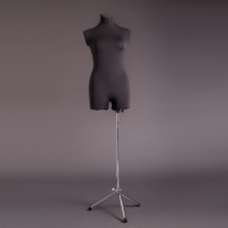 Манекен портновский женский (48-50) с бедром, нога металл. D-10(мет)
