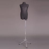 Манекен портновский детский (36-38) с бедром, нога металл. B-1(мет)