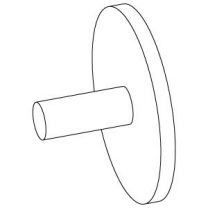 Система ограждений: Держатель панели ДСП, металл, MD-OGT.251.NM
