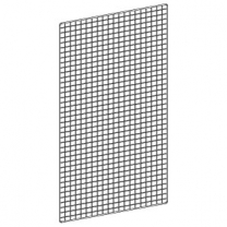 Система ограждений: решетка, хром, MD-MSS 001 A ch