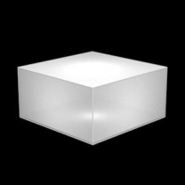 Демонстрационный куб светящийся из тонкого пластика, цвет белый. (без комплекта электрики), MD-M RO C442 IN(бел)