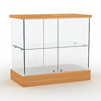 Торговый прилавок для магазина со столешницей из ДСП 16 мм, ширина 915мм. MD-П-2П 