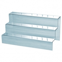 Подставка из оргстекла(пластиковая) трехуровневая OL-640