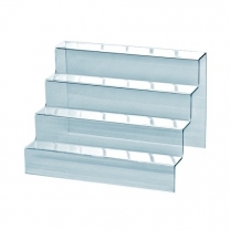 Подставка из оргстекла ( пластиковая)  четырехуровневая OL-650.1