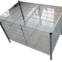 Корзина для распродаж, 1200х800х850, цинк, KTO-TS128-700