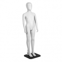 Манекен детский, белый, абстрактный, для магазинов MKw-01(бел)