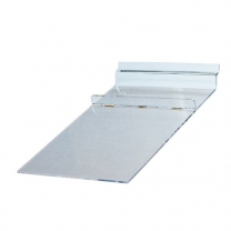 Полка из оргстекла для обуви наклонная, (опора каблук) OL-511