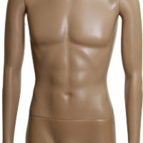 Манекен торса мужского, телесного цвета, MD-MT-A