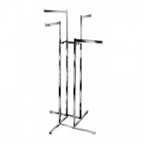 Вешалка (стойка, вешало) напольная с прямыми лучами - HR42B-1