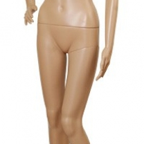 Манекен женский, кукла ростовая без головы, цвет телесный, MD-HLF-1(телес)