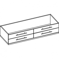 Накопитель с ящиками для торговых витрин MD-Окта.006, MD-Окта.007, MD-Okтa.011