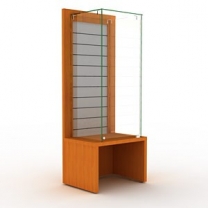 Торговая витрина для магазина, закрытая с Торговая панель, MD-FIN.V.60.S.EP.00