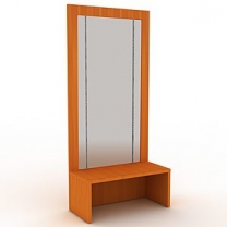 Торговая витрина для магазина открытая со стойками NeoFix, MD-FIN.S.100.H.NF.00