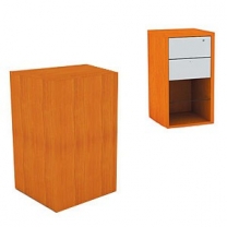 Торговый прилавок глухой для магазина, MD-FIN.DSK.45.P.00