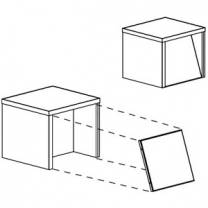 Банкетка для магазина, MD-FIN.BAN.50.00