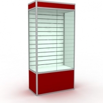 Торговая стеклянная витрина для магазина, с освещением, дверцы распашные, задняя стенка Торговая панель, MD-WW1-10050 Z.EP
