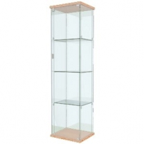 Торговая стеклянная витрина для магазина, дверцы распашные, MD-FVT.001.V2