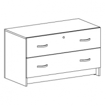 Торговая тумба для магазина, с ящиками, MD-KT 105