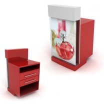 Блок световой с местом под кассу для магазина, правый, ширина 700мм, цвет на выбор, MD-NES.0007.004