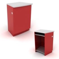 Блок центральный для магазина, ширина 830мм, цвет на выбор, MD-NES.0007.005