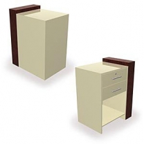 Блок для магазина, левый, ширина 700мм, цвет на выбор, MD-NES.0034.002