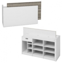 Ресепшен для магазина правый, ширина 2050мм, цвет на выбор, MD-NES.0042.R