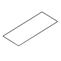 Полка стеклянная, 900х362х6мм, MD-ST 004.004