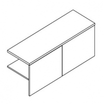 Накопитель торговый для магазина, с дверками, MD-ST 005.001