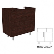 Торговый прилавок для магазина, глухой, под кассу, с распашными дверцами, MD-STP 001.001