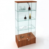 Витрина ВК-700-П остекленная, большая, с подиумом 1910х680х450 мм