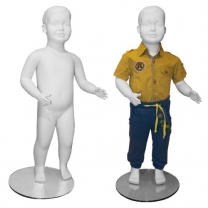 Манекен детский (малыш), 1-2 года, для одежды, скульптурный, матовый, MD-Classic kids 01