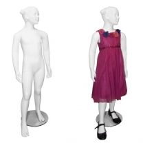 Манекен детский (девочка), 6 лет, для одежды, скульптурный, матовый, MD-Classic kids 04