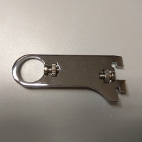 Держатель трубы, хром, глубина 100 мм, диаметр 25 мм MD-234 M790-100