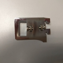 Держатель прямоугольной трубы, хром, глубина 70 мм MD-237 M1850-70