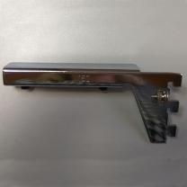 Кронштейн для стекла, левый, глубина 150 мм, хром MD-259 M34