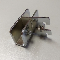 Держатель прямоугольной трубы для систем Вертикаль (Vertikal), хром, MD-302 MD6