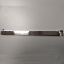 Кронштейн прямой на прямоугольную трубу система Vertikal (Вертикаль), хром, MD-439 D13 (14X24)