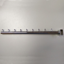 Кронштейн прямой на прямоугольную трубу, система Vertikal (Вертикаль), глубина 400 мм, MD-B-422 C4