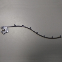 Кронштейн на стойку, система Vertikal (Вертикаль), глубина 350 мм, хром MD-B-499 E06