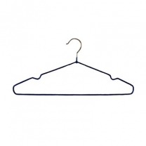 Вешалка-плечики для одежды, 405мм, размеры одежды: 40-42(S) A04XL цвет черный, A04XL(черн)