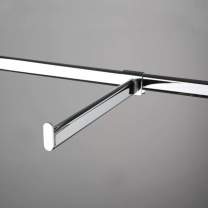 Кронштейн прямой, для овальной трубы, усиленный, L = 300 мм, U-305