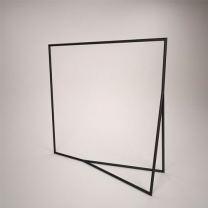 Вешало напольное для магазина, черный муар A-СТ-138-Л