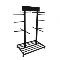 Вешало (каркас) напольное, для магазина одежды, на колесиках, A-СТ-141-Л