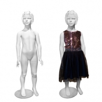 Манекен детский, девочка, 6 лет, белый, для одежды MD-CLASSIC KIDS 09