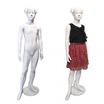 Манекен детский, девочка, 10 лет, белый, для одежды MD-CLASSIC KIDS 11