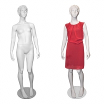 Манекен детский, девочка, 12 лет, белый, для одежды MD-CLASSIC KIDS 13